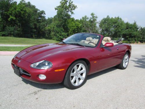 03&#039; jaguar xk8 v8 convertible auto heated seats traction control