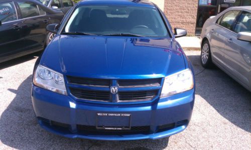 2010 dodge avenger sxt - rebuilt salvage, hail damage *no reserve*