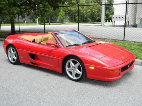 1999 355 f1 360 348 575 430 550 599 612 f12 ff california rosso corsa red tan