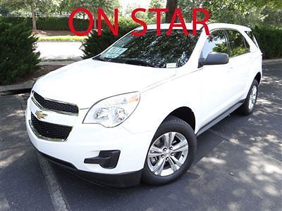 Chevrolet equinox fwd 4dr ls new suv automatic 2.4l 4 cyl summit white