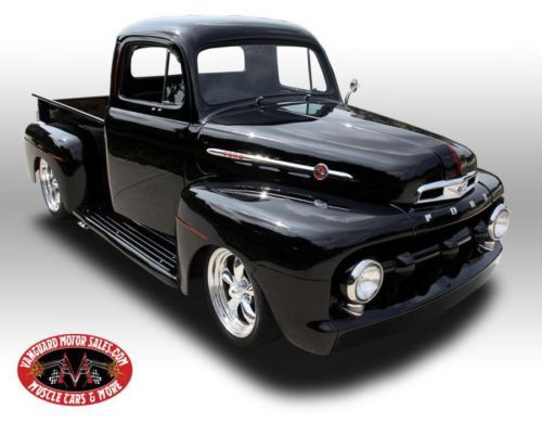 1952 custom wow pickup black custom street rod rare
