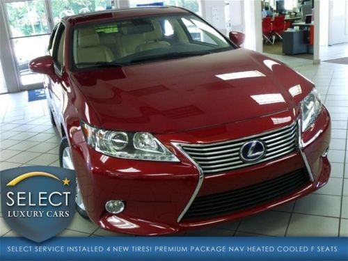 One owner es 300h hybrid nav prem xenon vent seats rear spoiler new tires