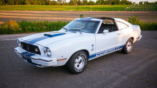 1976 ford mustang ii cobra clone 302 v8 4-speed t-tops beautiful pony muscle car