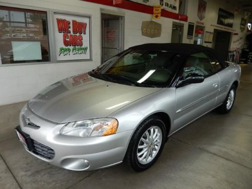 2dr convertible 2.7l cd lxi heated leather 5disc changer low miles keyless entry