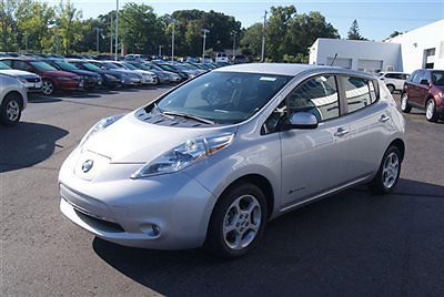 2013 leaf sv, electric, navigation, bluetooth, quick charge, xm, 11493 miles