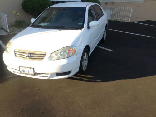 2003 toyota corolla le sedan 4-door 1.8l