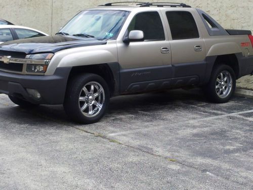 2003 chevrolet avalanche 1500 z71 crew cab pickup 4-door 5.3l