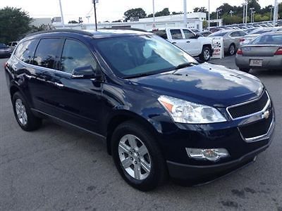 Chevrolet traverse fwd 4dr lt w/1lt suv automatic gasoline 3.6l v6 cyl  dark blu