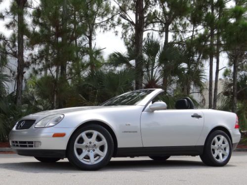 Mercedes slk230 * no reserve low 51k miles! convertible kompressor super clean!