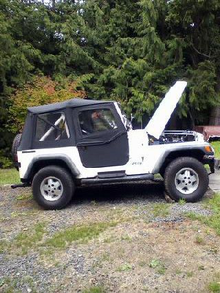 1988 jeep wrangler base sport utility 2-door 4.2l