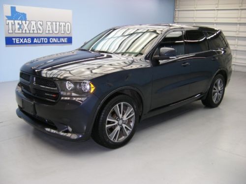 We finance!!!  2013 dodge durango r/t hemi nav heated leather 29k mi texas auto