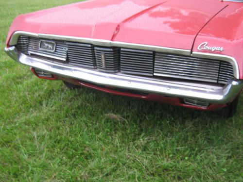 1969 Cougar Convertible. POWER top. HIDEAWAY lights. A/C. Console...MIAMI car, US $7,995.00, image 9