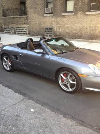 2003 porsche boxster s - only 35k miles - gray- great condition