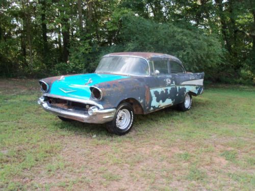 1957 CHEVY BEL AIR / 150 / 210 (( 2 DR. project )), image 1