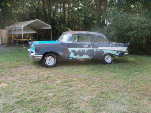 1957 CHEVY BEL AIR / 150 / 210 (( 2 DR. project )), image 3