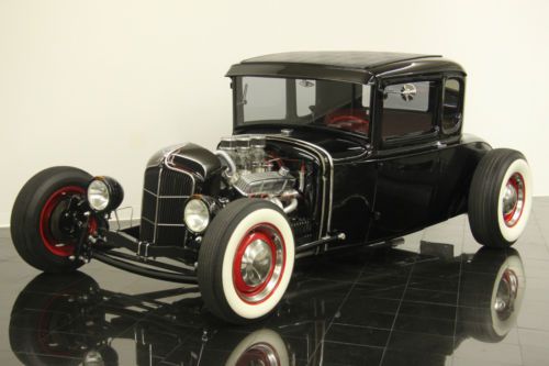 1931 ford model a 5-window coupe hot rod steel body 305ci v8 automatic