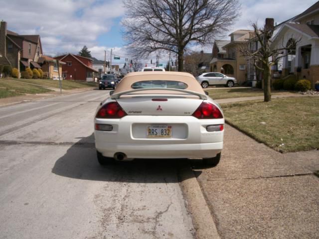 Mitsubishi eclipse spyder gt convertible 2-door