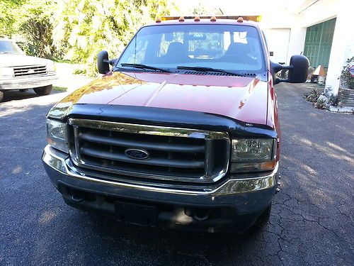 2004 ford f350 tow truck wrecker repo no reserve!!!!