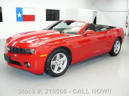 2012 chevy camaro lt convertible paddle shift spoiler texas direct auto