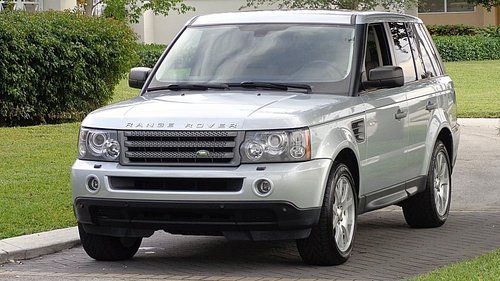 2009 land rover range rover sport hse one owner premium large suv no reserve