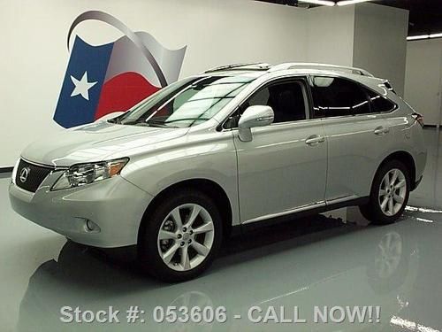 2011 lexus rx350 sunroof nav rear cam 19" wheels 11k mi texas direct auto