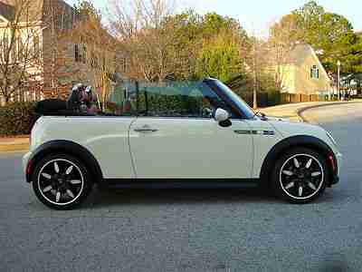 2008 Mini Cooper S Convertible Sidewalk Edition Leather Sport Convertible, US $16,985.00, image 5