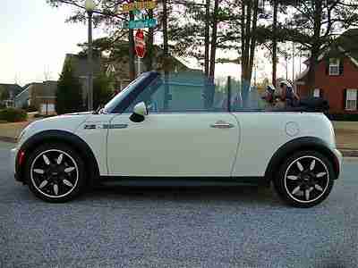 2008 Mini Cooper S Convertible Sidewalk Edition Leather Sport Convertible, US $16,985.00, image 8