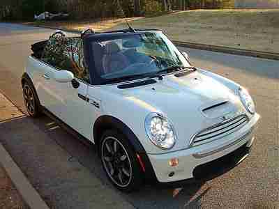 2008 Mini Cooper S Convertible Sidewalk Edition Leather Sport Convertible, US $16,985.00, image 12