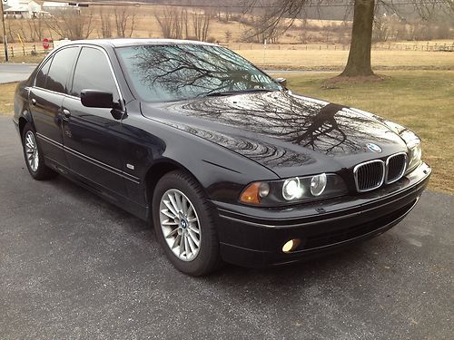 2002 bmw 540i base sedan 4-door 4.4l