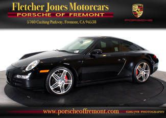 2008 black porsche 911 carrera 4s, low miles, navigation, sport chrono!