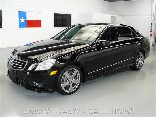 2010 mercedes-benz e350 sport sedan p1 sunroof nav 45k texas direct auto