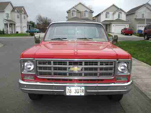1978 Chevrolet Cheyenne Pick-up 3/4 ton Longbed Low Miles NO RESERVE, image 4