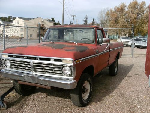 1975 ford f250 highboy project 4x4