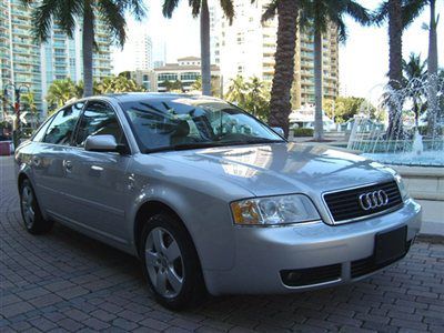 Audi a 6 3.0 v6 leather automatic sunroof low miles