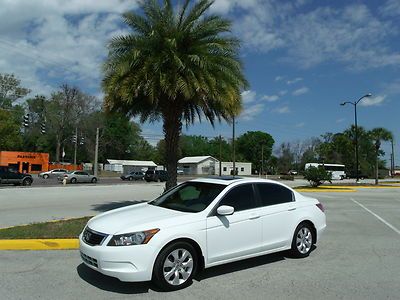 Honda accord ex-l 4 door sedan 2.4l automatic sunroof navigation loaded clean