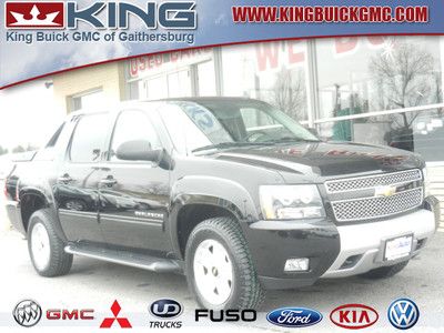 Z-71 black on black leather interior 5.3l tonneau bed cover towing pkg sunroof