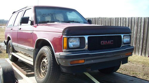 1992 gmc jimmy 4 x 4 4.3