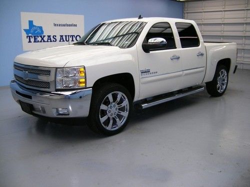 We finance!!!  2012 chevrolet silverado 1500 lt texas ed. flex-fuel rcam 22 rims