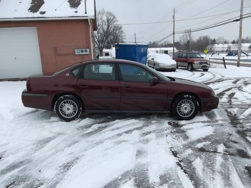 2001 chevrolet impala base sedan 4-door 3.8l