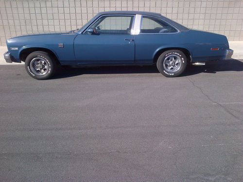 1977 chevrolet nova rally base coupe 2-door 5.7l