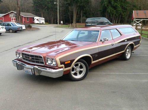 1973 gran torino squire wagon survivor 64,xxx miles