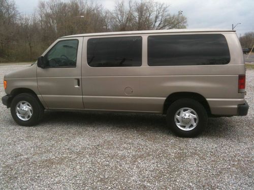 2003 ford e350 xl super duty cng compressed natural gas 12 passenger van