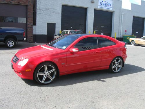 2003 mercedes-benz amg c230 kompressor coupe 2-door 1.8l supercharged