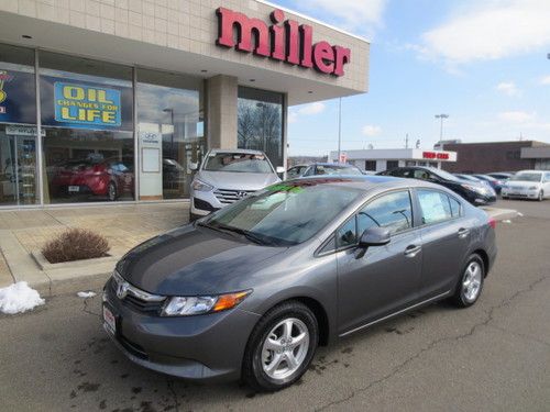 2012 honda civic natural gas with navigation sedan 4-door