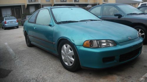 1993 honda civic ex coupe 2-door 1.6l (no reserve)