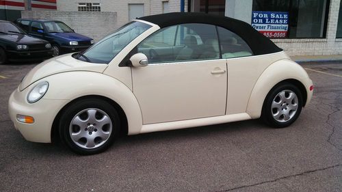2003 vw beetle convertible, automatic, leather, needs transmission!!!