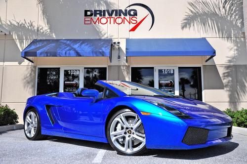 2007 lamborghini gallardo spyder! monterey blue! rare!!