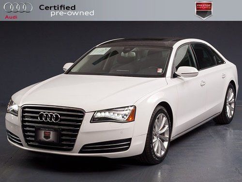 2011 audi a8l *certified warranty* loaded*