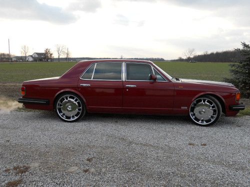 1990 bentley sedan turbo r mulsanne