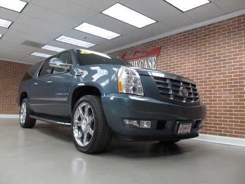 2008 cadillac escalde esv ultra luxury rear dvd 3rd row